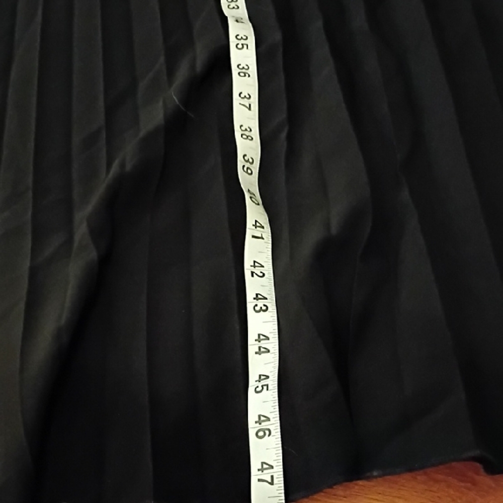 Stylish Black Pleated One Shoulder Dress By BTFBM. Size Large. - Picture 12 of 12